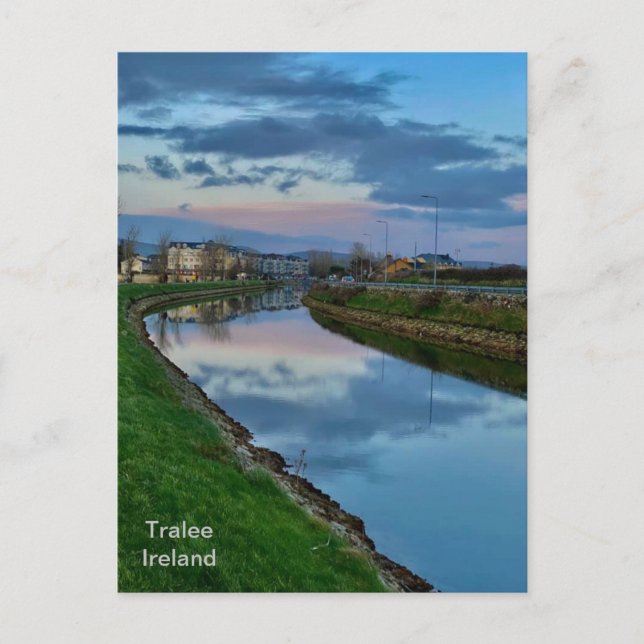 Postal Irlanda, Tralee Ship Canal, Co. Kerry (Anverso)