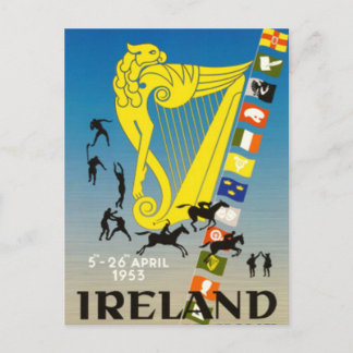 Postal Irlanda Vintage -
