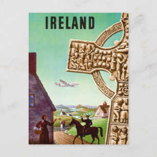Postal Irlanda Vintage -