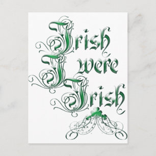 Postal Irlandés fui irlandés