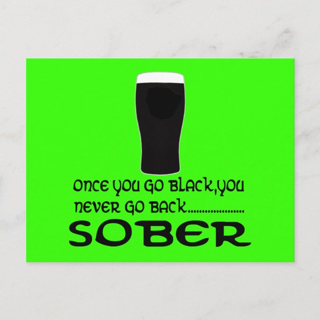 Postal Irlandés gracioso (Anverso)