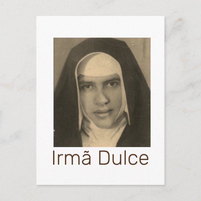 Postal Irmã Dulce (Anverso)
