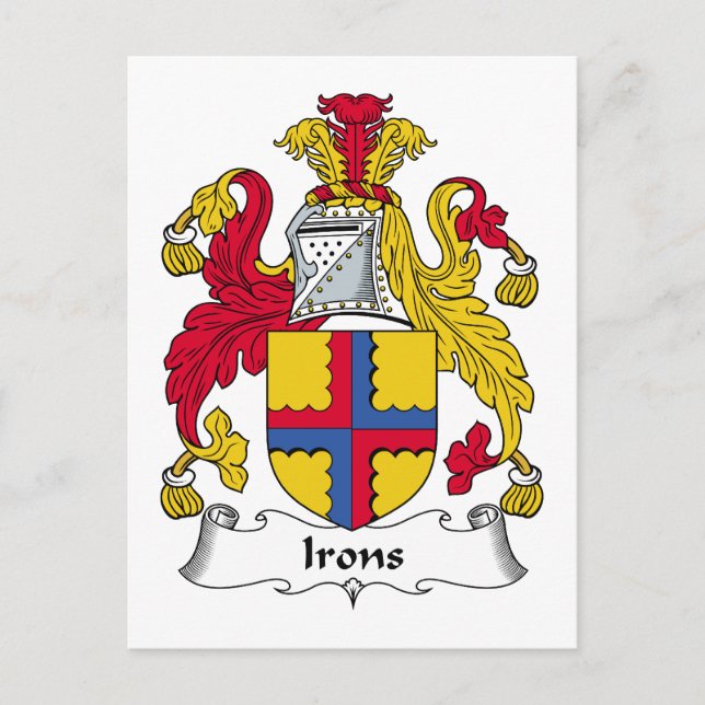 Postal Iron Family Crest (Anverso)