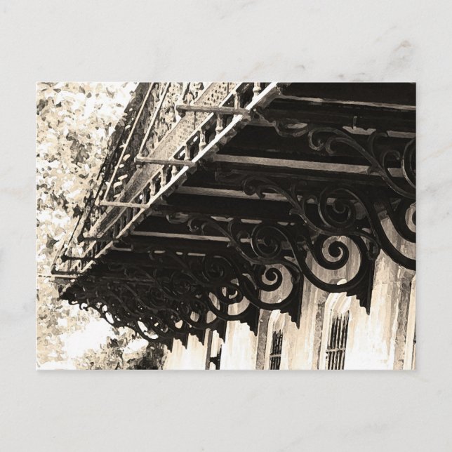 Postal Iron Swirls ~ Postcard (Anverso)