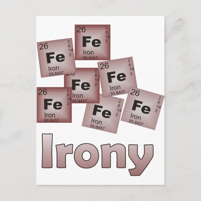 Postal Ironía (Anverso)