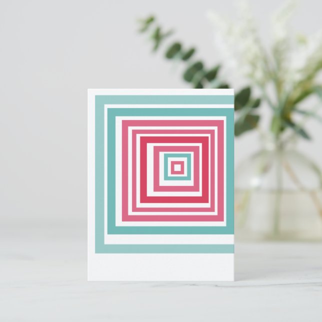 Postal Irregular Squares  (Anverso de pie)