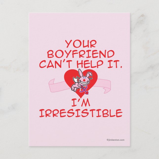 Postal Irresistible (Anverso)