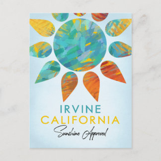 Postal Irvine California Sunshine Travel