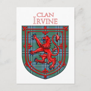 Postal Irvine de Drum Tartan Scottish Plaid