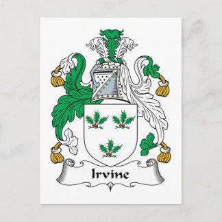 Postal Irvine Family Crest