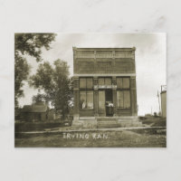 IRVING KANSAS POST OFFICE FOTO MARSHALL COUNTY KS