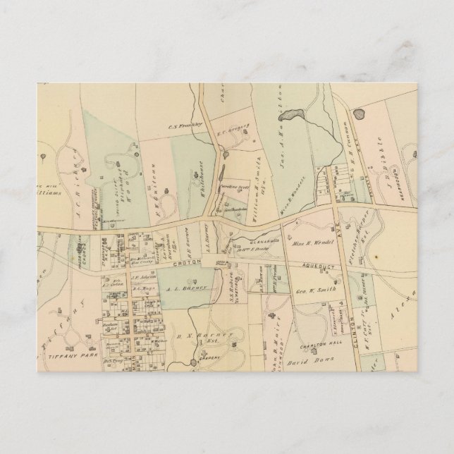 Postal Irvington, Nueva York 2 (Anverso)