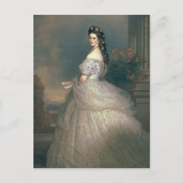 Postal Isabel de Baviera (Anverso)