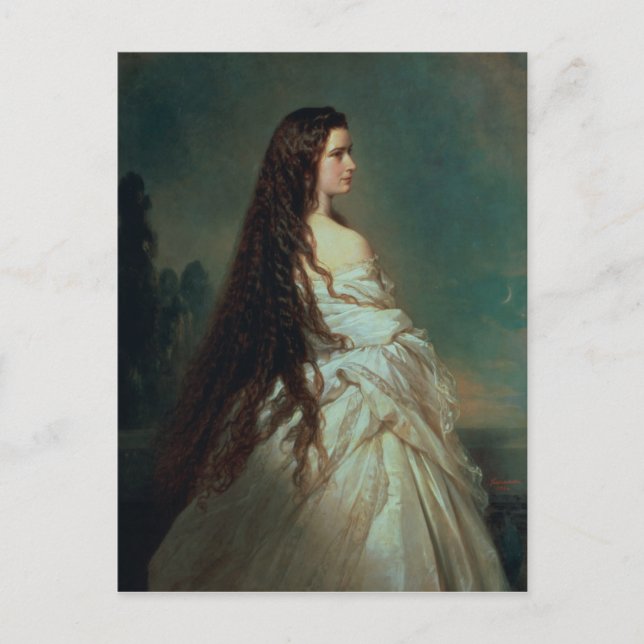 Postal Isabel de Baviera (Anverso)