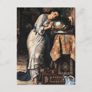 Postal Isabella y la olla de Basil, de William Hunt