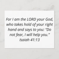 Isaiah 41:13 Poderosa Biblia Verse Print