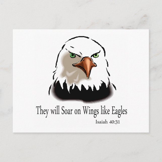 Postal Isaías 40 32 (Anverso)