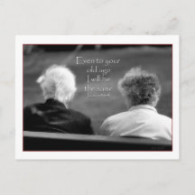 Isaías 46:4 Hasta tu vejez soy el mismo