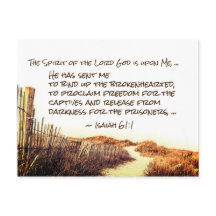 Isaías 61:1,3 Enganche la Escritura, coronada