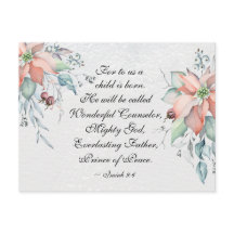 Isaías 9:6 Se le llamará Maravilloso... Navidades