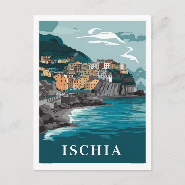 Postal Ischia Italia (Anverso)