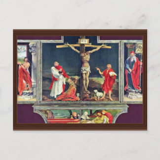 Postal Isenheim Antiguo Altar En El Antonine Isenhe