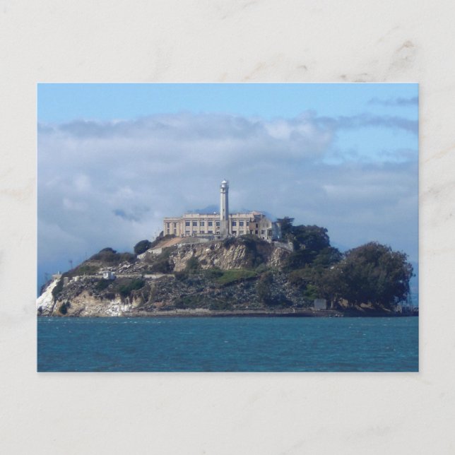 Postal Isla Alcatraz (Anverso)