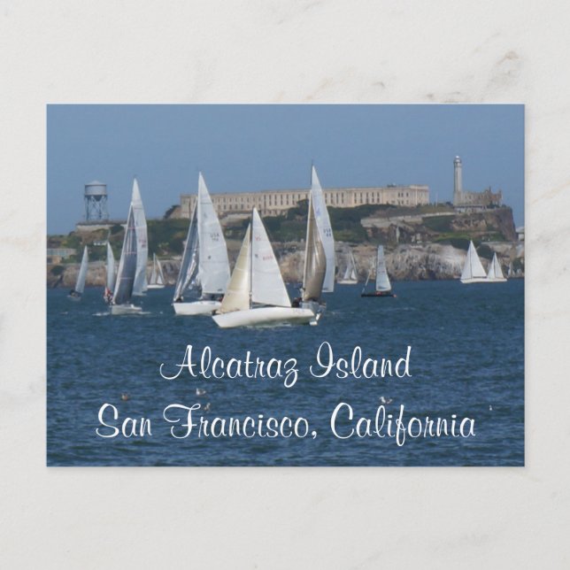 Postal Isla Alcatraz - San Francisco #4-2 Postcard (Anverso)