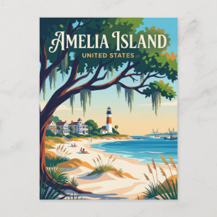 Postal Isla Amelia Florida