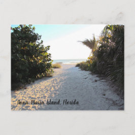 Postal Isla Anna Maria Florida - playa - sol