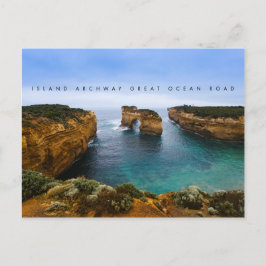 Postal Isla Arco en la Gran Ruta del Océano, Australia
