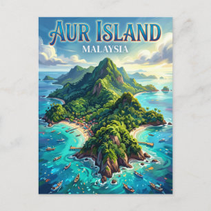 Postal Isla Aur Malasia