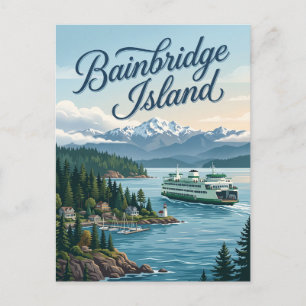 Postal Isla Bainbridge Washington
