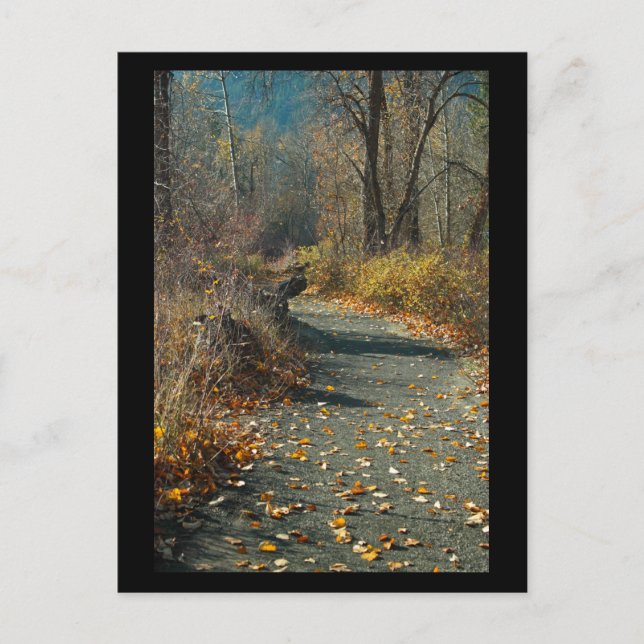 Postal Isla Blackbird, Leavenworth WA Mini Print (Anverso)