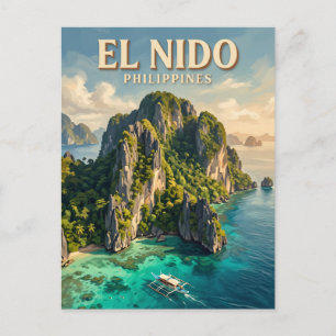 Postal Isla Cadlao El Nido Filipinas