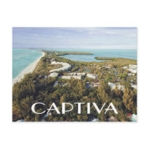 Isla Captiva, Florida Vista Aérea Foto