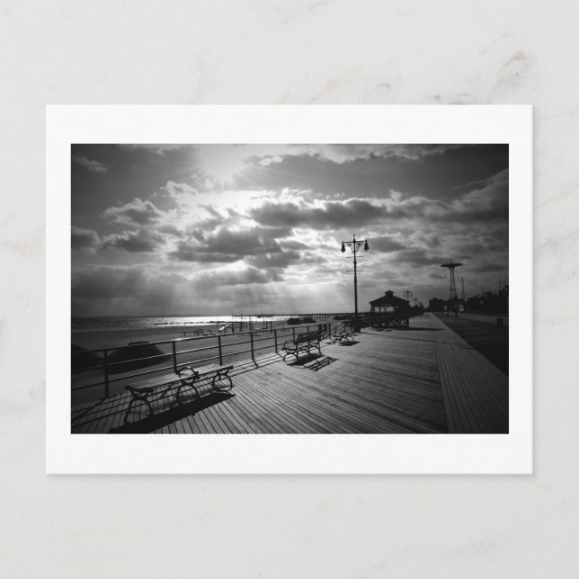 Postal Isla Coney, NY (Anverso)