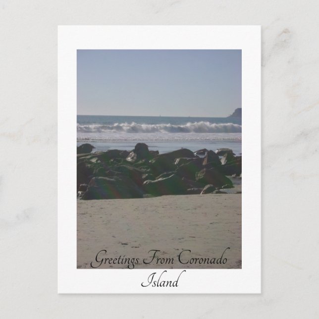 Postal Isla Coronado (Anverso)