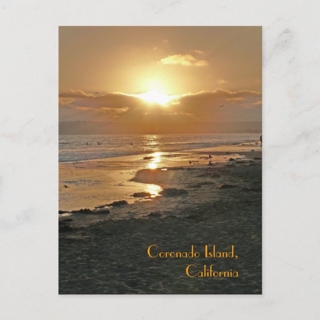 Postal Isla Coronado, California (Anverso)