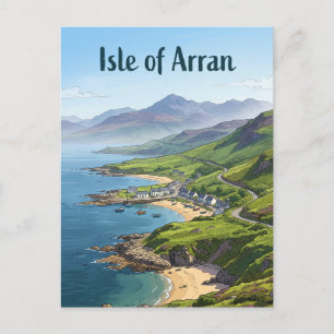 Postal Isla de Arran Reino Unido