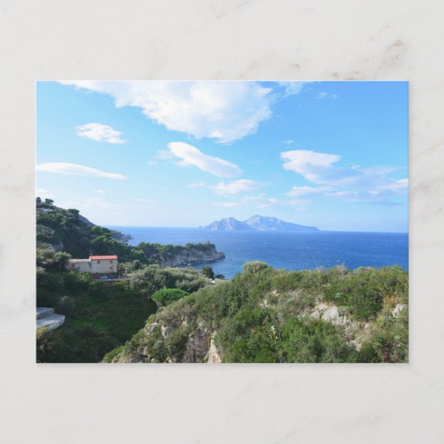 Postal Isla de Capri (Anverso)