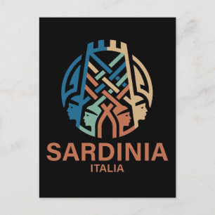 Postal Isla de Cerdeña Italia