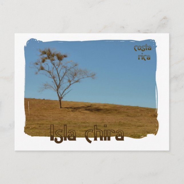 Postal Isla de Chira (Anverso)