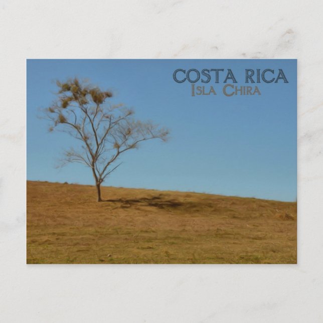 Postal Isla de Chira (Anverso)