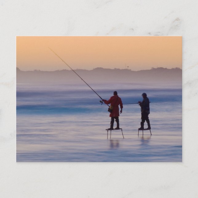 Postal isla de cuña (pescadores de plataforma) (Anverso)