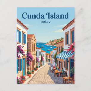 Postal Isla de Cunda Turquía