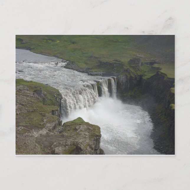 Postal Isla de Dettifoss (Anverso)