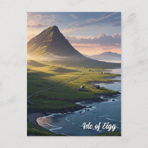 Postal Isla de Eigg, Viajes a Escocia