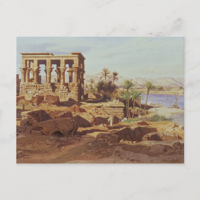 Postal Isla de Filae, 1866 (p/c) (Anverso)
