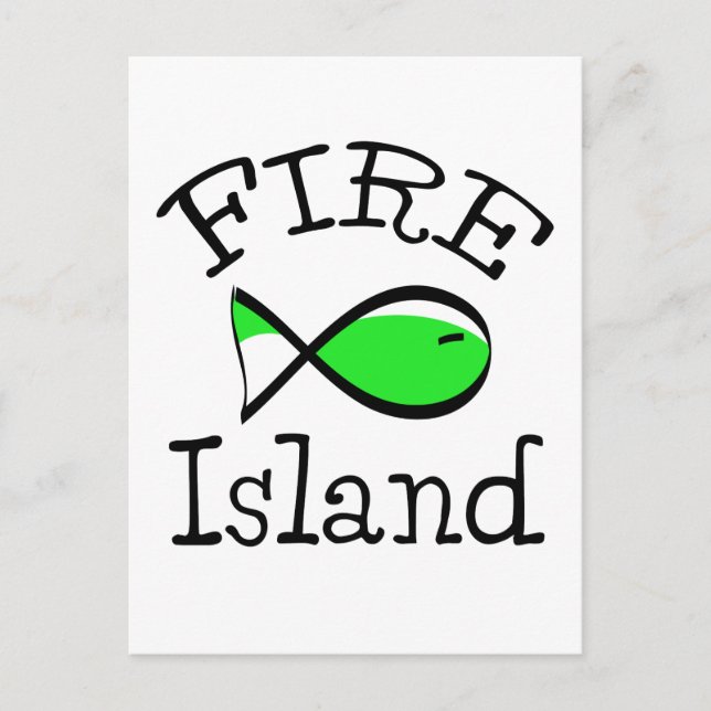 Postal Isla de Fuego (Anverso)